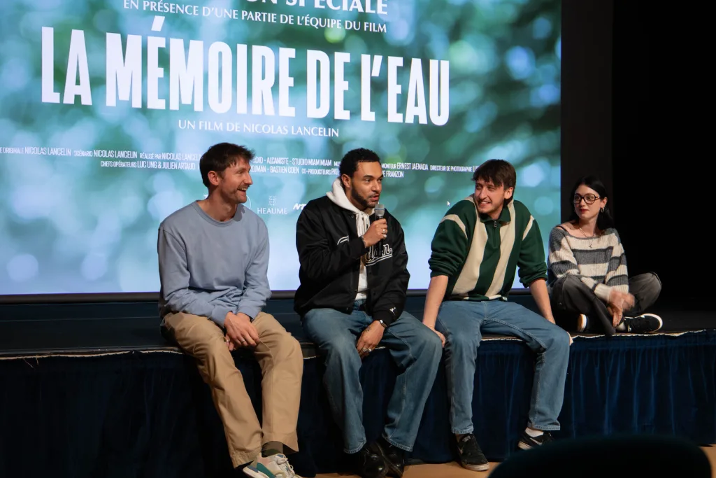 Projection de La mémoire de l'eau - Sylvain Jouret, Edouard Chény, Nicolas Lancelin, ELEFTHERIA